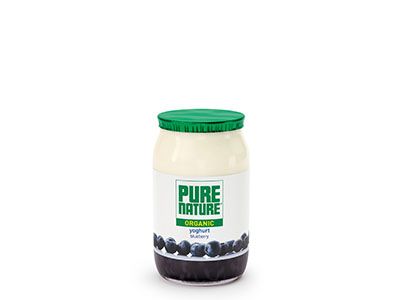 Pure Nature organic fruit yoghurts
